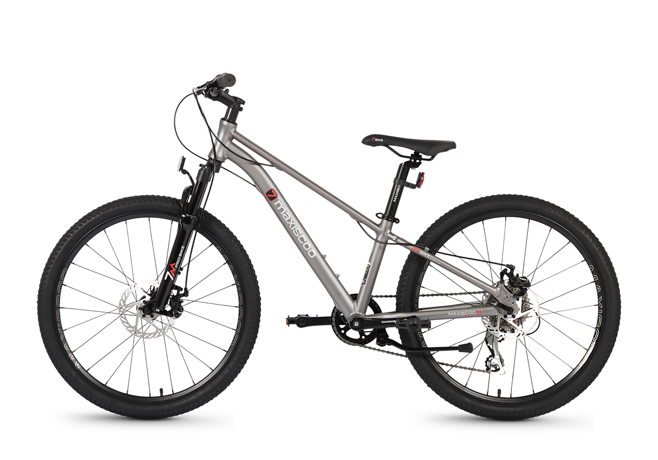 Велосипед Детский Maxiscoo 7BIKE 24'' Серый Матовый (2026) — фото 3
