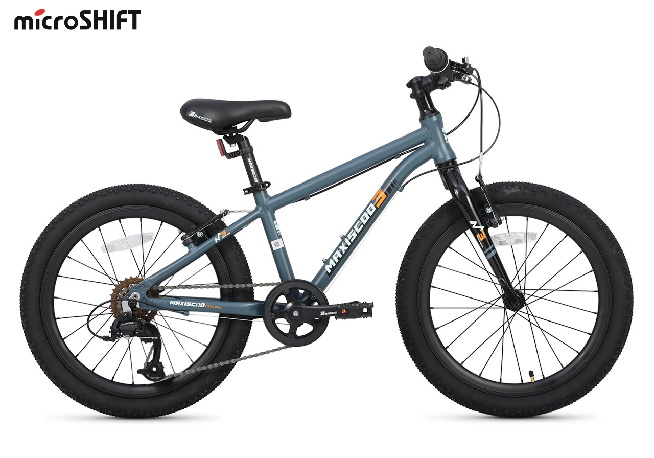 Велосипед Детский Maxiscoo 3BIKE 20'' M Серый Матовый (2025)