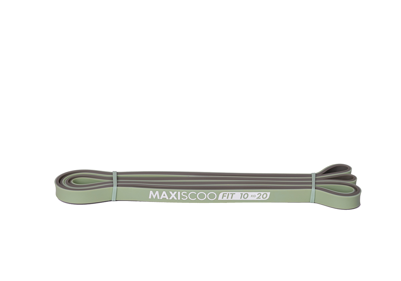 Фитнес Эспандер, 10-20кг, Двухцветный Серо-Мятный (MSF-FR-320524-1020-MN) — фото 2