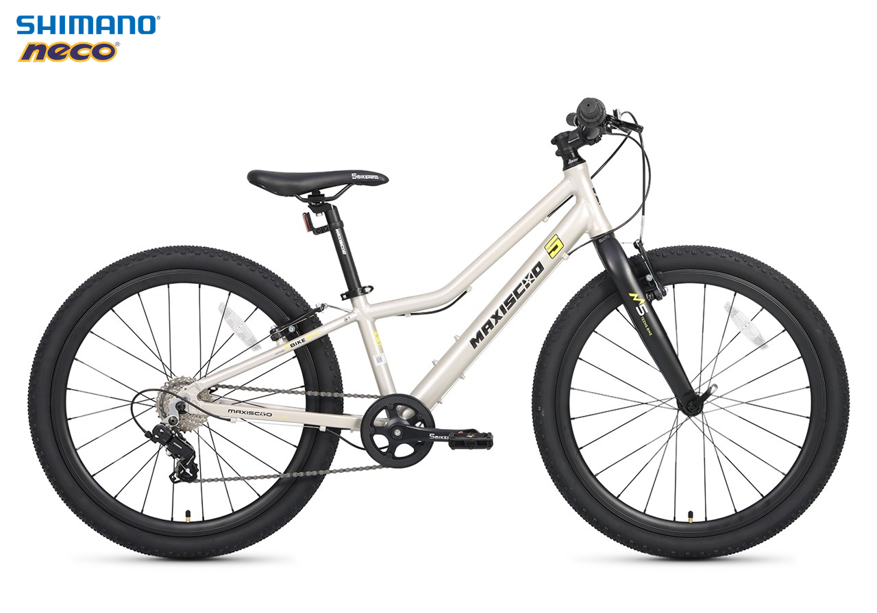 Велосипед Детский Maxiscoo 5BIKE 24'' L200 Серый Жемчуг (2025)