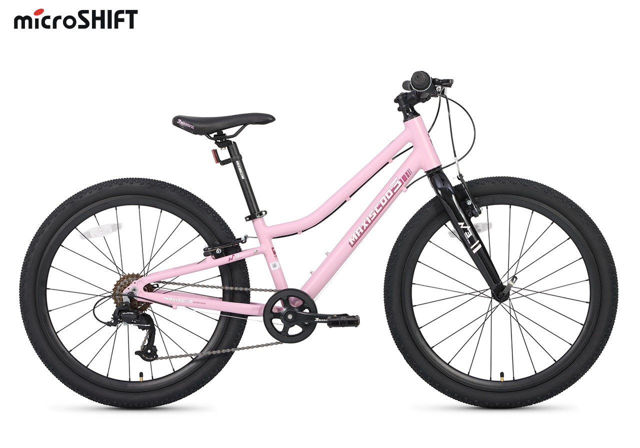 Велосипед Детский Maxiscoo 3BIKE 24'' L Розовый Матовый (2025)