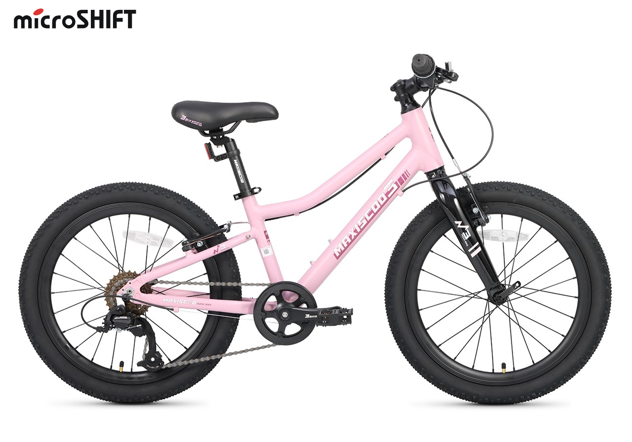 Велосипед Детский Maxiscoo 3BIKE 20'' L Розовый Матовый (2025)