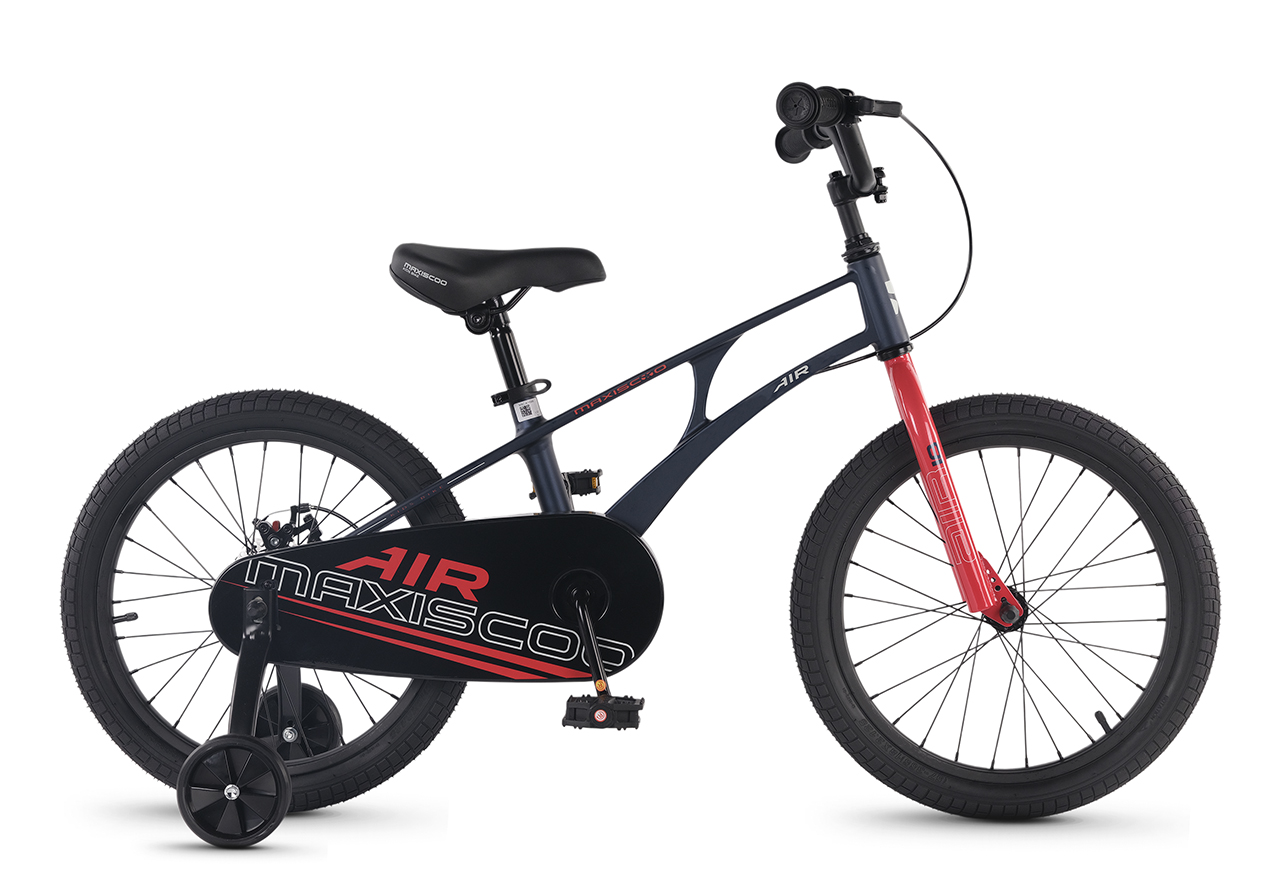 Велосипед Детский Maxiscoo AIR Базовый 18'' Черный Матовый (2026)