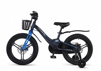 Велосипед Детский Maxiscoo JAZZ PRO 18'' Черный Матовый (2026)
