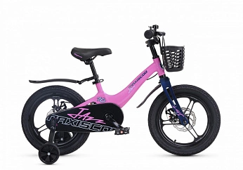 Велосипед Детский Maxiscoo JAZZ Pro Розовый Матовый (2024) 16"