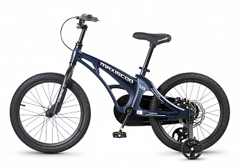 Велосипед Детский Maxiscoo COSMIC Базовый 18'' Синий Матовый (2026) 