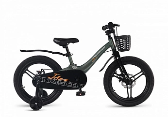 Велосипед Детский Maxiscoo JAZZ PRO 18'' Зеленый Матовый (2026)