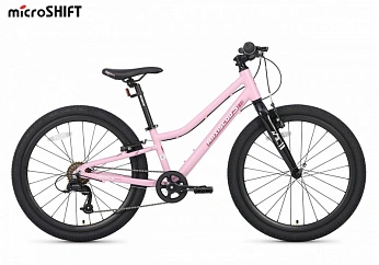 Велосипед Детский Maxiscoo 3BIKE 24'' L Розовый Матовый (2025)