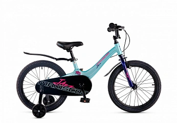 Велосипед Детский Maxiscoo JAZZ Стандарт 18'' Мятный (2025)