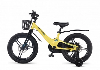 Велосипед Детский Maxiscoo JAZZ PRO 18'' Желтый Матовый (2026)