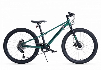 Велосипед Детский Maxiscoo 7BIKE 24'' M500 Изумруд (2024)