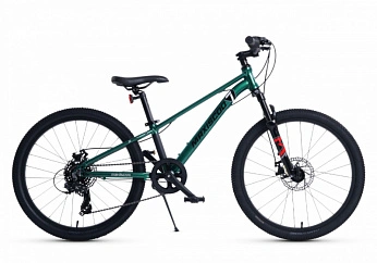 Велосипед Детский Maxiscoo 7BIKE 24'' M300 Изумруд (2024)