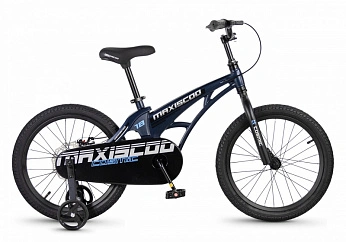 Велосипед Детский Maxiscoo COSMIC Базовый 18'' Синий Матовый (2026) 
