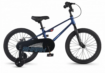 Велосипед Детский Maxiscoo SHARK Базовый 18'' Синий (2026)