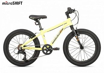 Велосипед Детский Maxiscoo 3BIKE 20'' M Желтый (2025)