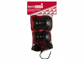 Детский Набор Защиты MAXISCOO, Красный, Размер M