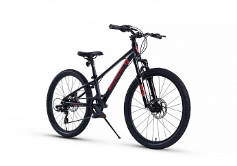 Велосипед Детский Maxiscoo 7BIKE 24'' M300 Черный (2024)