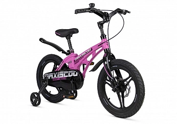 Велосипед Детский Maxiscoo COSMIC Делюкс Розовый Матовый (2025) 16"