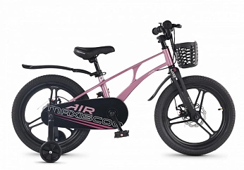Велосипед Детский Maxiscoo AIR PRO 18'' Розовый (2026)