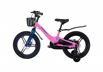 Велосипед Детский Maxiscoo JAZZ Pro Розовый Матовый (2024) 18"