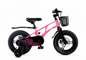 Велосипед Детский Maxiscoo AIR Pro 14'' Розовый Сапфир (2025)
