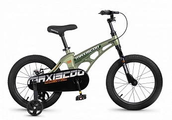 Велосипед Детский Maxiscoo COSMIC Базовый 16'' Оливковый Матовый (2026) 