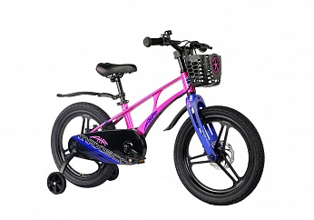 Велосипед Детский Maxiscoo AIR Pro Розовый Жемчуг (2024) 18"