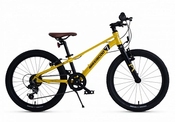 Велосипед Детский Maxiscoo 7BIKE 20'' M200  Желтый (2024)