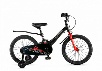 Велосипед Детский Maxiscoo JAZZ Стандарт 18'' Обсидиан (2025)