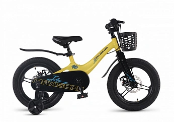 Велосипед Детский Maxiscoo JAZZ PRO 16'' Желтый Матовый (2026)