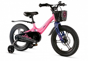 Велосипед Детский Maxiscoo JAZZ Pro 16'' Розовый Сапфир (2025)