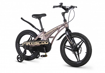 Велосипед Детский Maxiscoo COSMIC Deluxe 18'' Бронзовый Матовый (2026)