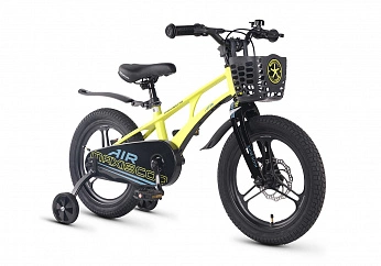 Велосипед Детский Maxiscoo AIR PRO 16'' Желтый Матовый (2026)