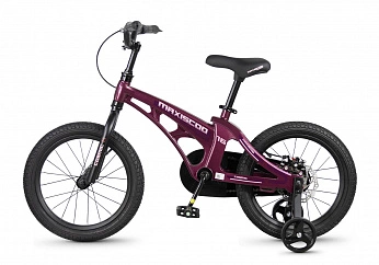 Велосипед Детский Maxiscoo COSMIC Базовый 16'' Розовый Глянцевый (2026) 