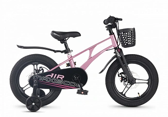 Велосипед Детский Maxiscoo AIR PRO 16'' Розовый (2026)