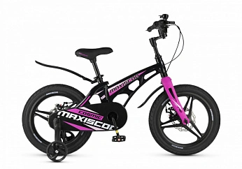 Велосипед Детский Maxiscoo COSMIC Делюкс Черный Жемчуг (2024) 16"