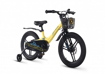 Велосипед Детский Maxiscoo JAZZ PRO 18'' Желтый Матовый (2026)