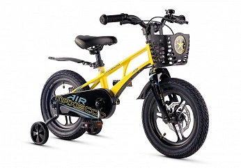 Велосипед Детский Maxiscoo AIR Pro 14'' Желтый Матовый (2025)