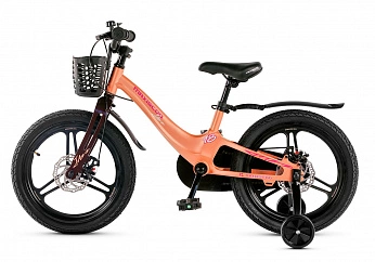 Велосипед Детский Maxiscoo JAZZ Pro 18'' Пудра (2025)