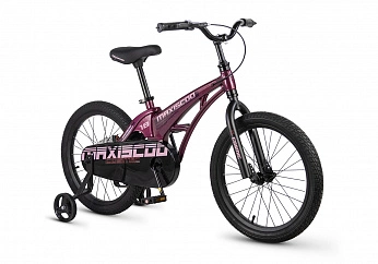 Велосипед Детский Maxiscoo COSMIC Базовый 18'' Розовый Глянцевый (2026) 