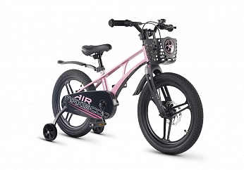 Велосипед Детский Maxiscoo AIR PRO 18'' Розовый (2026)