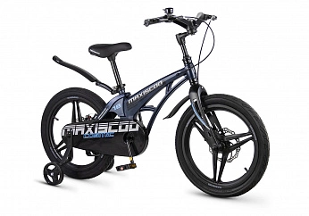 Велосипед Детский Maxiscoo COSMIC Deluxe 18'' Синий Матовый (2026) 
