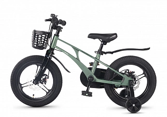 Велосипед Детский Maxiscoo AIR PRO 16'' Зеленый Матовый (2026)