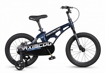 Велосипед Детский Maxiscoo COSMIC Базовый 16'' Синий Матовый (2026)