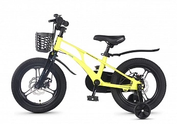 Велосипед Детский Maxiscoo AIR PRO 16'' Желтый Матовый (2026)
