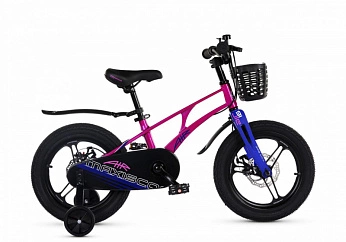 Велосипед Детский Maxiscoo AIR Pro Розовый Жемчуг (2024) 16"