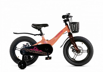 Велосипед Детский Maxiscoo JAZZ Pro 16'' Пудра (2025)