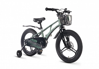 Велосипед Детский Maxiscoo AIR PRO 18'' Зеленый Матовый (2026)