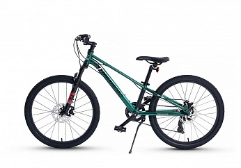 Велосипед Детский Maxiscoo 7BIKE 24'' M300 Изумруд (2024)