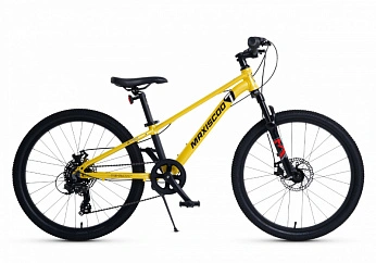 Велосипед Детский Maxiscoo 7BIKE 24'' M300 Желтый (2024)